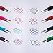 Pentel BK91B R.S.V.P. Stick Ballpoint Pen, 1mm, Trans Barrel, Red Ink, Dozen