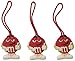 M&M 's Zipper Pulls