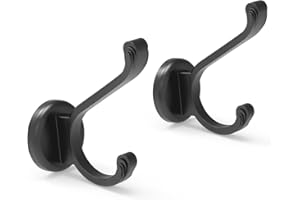 Ant Mag Magnetic Hooks Heavy Duty 140lbs Neodymium Magnet Wall Hooks for Hanging Coats Robes Backpacks Bags Hats Keys Mugs Cups Towels