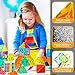 WHIRLT Magnetic Blocks, 40 PCS Magnetic Tiles Building Blocks Toys Set for Kids Preschool Educational Magnet Construction Magnetic Toys for Boys Girls Age 3 4 5 6 7 8 Year Old