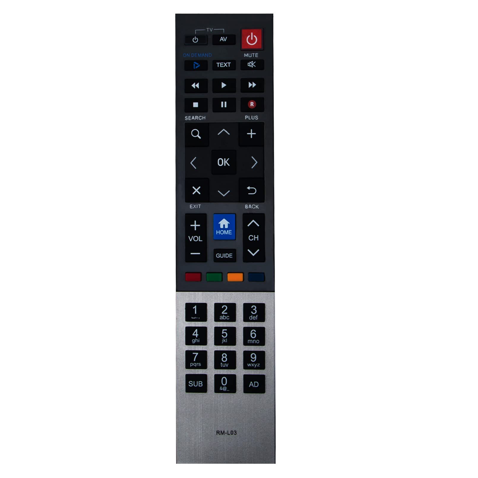 VINABTY Replacement Remote Control Fit for Humax Freeview Play HD TV Recorder FVP-4000T FVP-5000T FVP4000T FVP5000T RM-L03