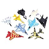 9 Piece Die Cast Air Force Jet Playset
