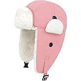 Sarfel Toddler Winter Hat Baby Winter Hat Waterproof Infant Kids Snow Hats Warm Fleece Toddler Trapper Hats Kids Beanie Cap