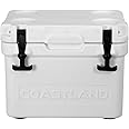 Coastland Bay Series Cooler Premium Everyday Use Insulated Rotomolded Cooler, Small Ice Chest for Tight Spaces, Soccer Games, & Tailgates