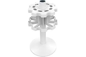 Cyni Micropipette Stand Rotatable Laboratory Pipette Holder Hold 3-9 Pipettor for Lab Organization (Pipettes Not Included)