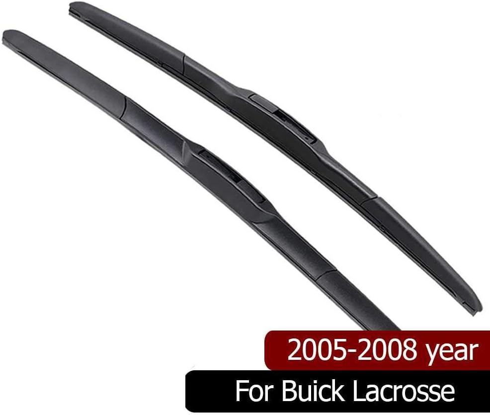MIOAHD Car Front Window Windshield Wiper Blades Rubber,Fit for Buick