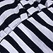 Gotd Baby Girls Sunsuit Outfit Stripe Backless Dress + Brief Infant Clothes (9Months, Navy)
