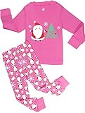 Babypajama Christmas Little Girls Pjs 100% Cotton Long Sleeve Kid Pajamas Sets Size Pink 3 Yrs