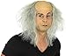 SUKRAGRAHA MADMAN BALD COSTUME WIG MAD SCIENTIST DR costume