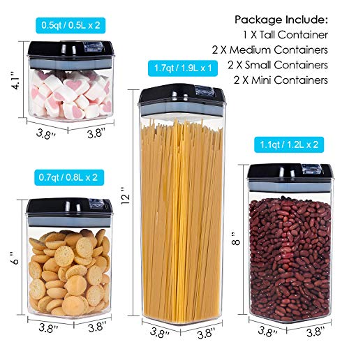 1 Airtight+Storage+Containers+Vtopmart+Organization