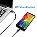Magnetic Type C Cable, NXET USB C cable Magnetic for Samsung Galaxy S8 S8+ Note 8 charger, Nintendo Switch, Google Pixel 2/ 2 XL, Nexus 6P, LG V20 G6 G5,the new MacBook(1pack-Black)