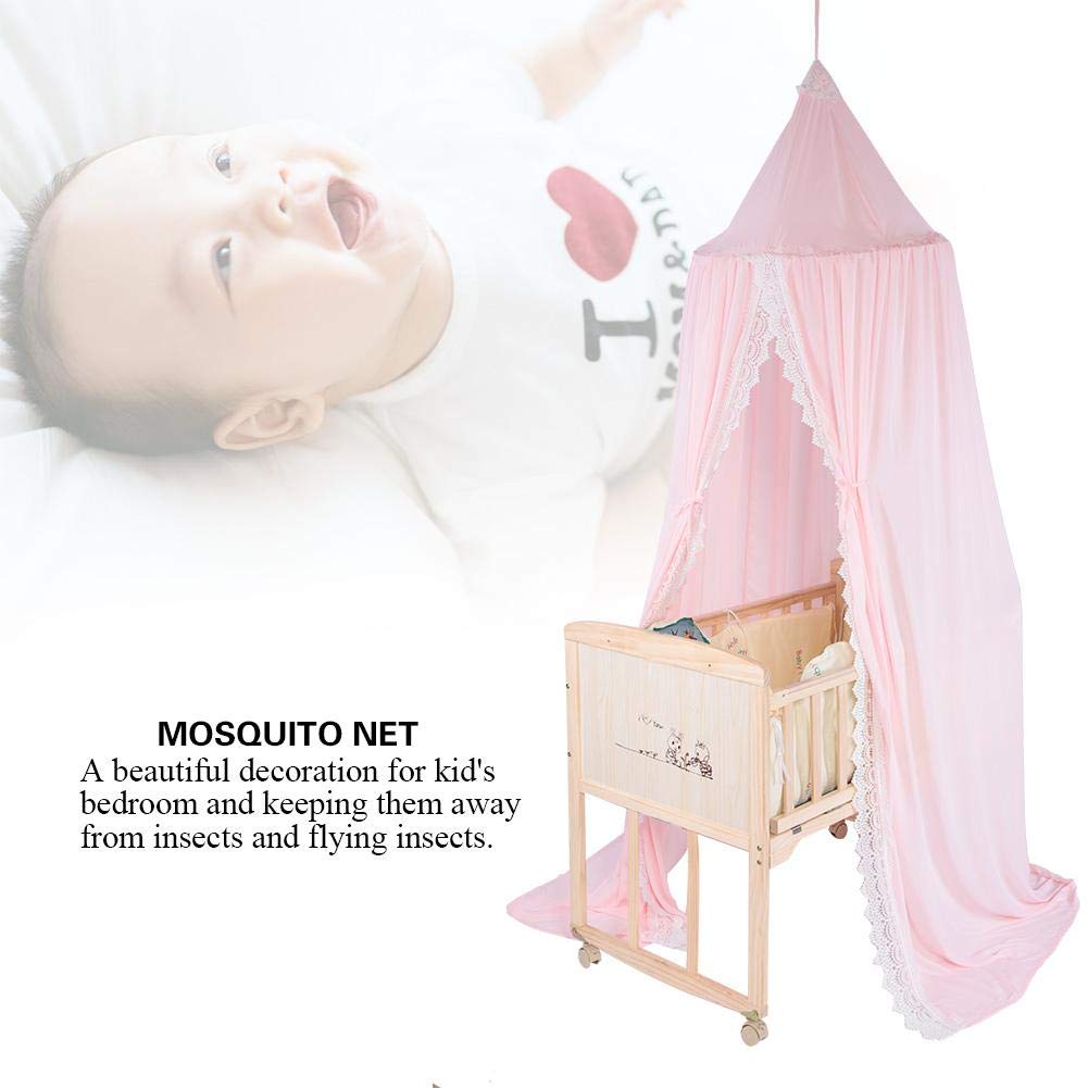 Letto A Baldacchino Per Bambini A Cupola – Zanzariera In Cotone E Lino – Altezza 240 Cm – Tenda Da Gioco E Lettura Per Interni/Esterni – Stile Nordico