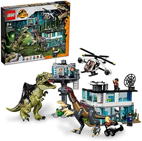 LEGO Jurassic World Giganotosaurus Therizinosaurus Attack with