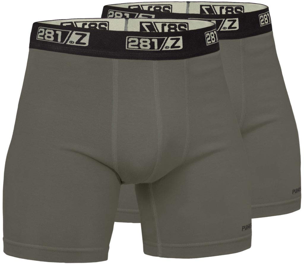 281Z Military Underwear Cotton 6-Inch Boxer Briefs