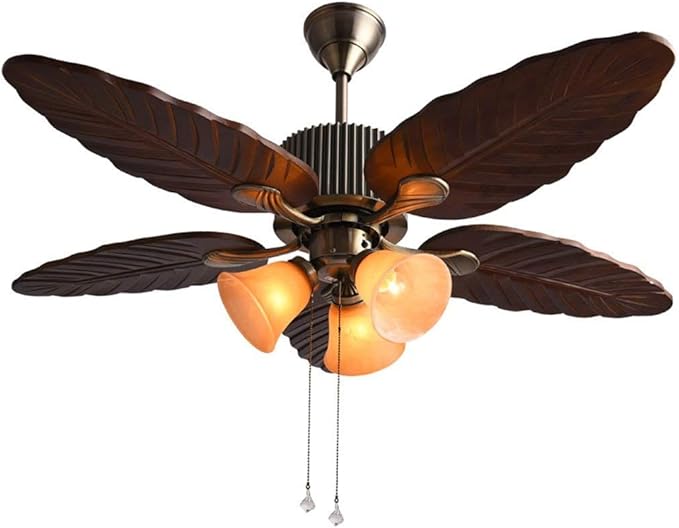 KMMK Candelabros para el hogar, iluminación novedosa, luz de ventilador