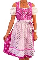 Country Line Midi Dirndl Mina in Rosa: Amazon.de: Bekleidung