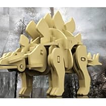 Robotime 3D Wooden Robotic Puzzle Stegasaurus, Medium