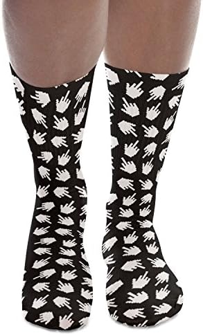 Mens Women's Funny Socks All Over Printed High Hipster Teenager Fashion Weed