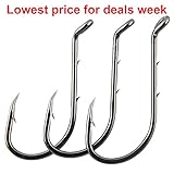 100 Pack 2# 8299 Sharp Octopus Barb Fishing Hooks