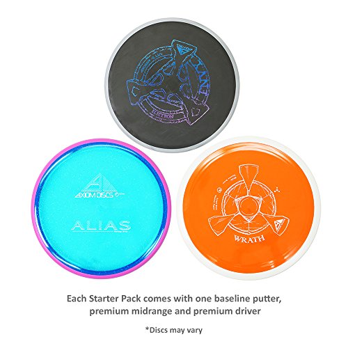 Axiom Discs 3Disc Premium Disc Golf Starter Set (Colors and Models May