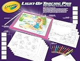 Vivid Imaginations Crayola Light-Up Tracing Pad Pink 3+ Kids Tablet view 2