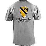 Army 1st Cavalry Division Full Color Veteran T-Shirt