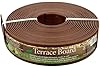 Master Mark Plastics 93340 Terrace Board  Landscape Edging Coil  3 Inch by 40 Foot, Brown