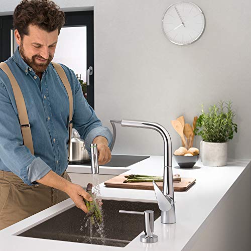 hansgrohe Talis Select S Premium 1Handle 16inch Tall Kitchen Faucet with Pull Down Sprayer