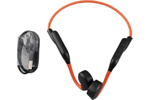 Fdit Bone Conduction Headphones, 5.4 Hearing Assistance with 32GB Memory IP56 Waterproof for Sports and Daily Use
