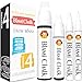 Blami Arts Drawing White Chalk Markers 4 Pack - Reversible Fine and Jumbo Tips 16mm - 10mm - 6mm - 3mm - Chalkboard Pens for Bistro Glass Windows, Office School Supplies - Eraser Sponge Included