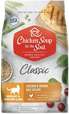 Chicken Soup for the Soul Weight & Mature Care Dry Cat Food