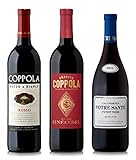 Francis Ford Coppola Winery Red Wine Mixed Pack, 3 x 750 mL