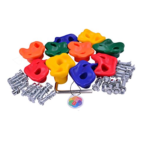 HappyPie Plastic Small Pigs Nose Rock Pegs for Kids Exercise Climbing Hold Used for Outdoor Board & Wooden Set