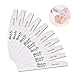 BEAUTYBIGBANG 10Pcs Nail Files 100 180 Grit Double Sided Professional Manicure Tools Kit for Home and Salon Use Nail File Set