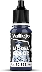 Vallejo Model Color Dark Prussian Blue Acrylic Paint 17 ml Eyedropper