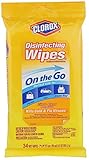 Clorox On the Go Disinfecting Wipes 34 ct (Pack of 6)