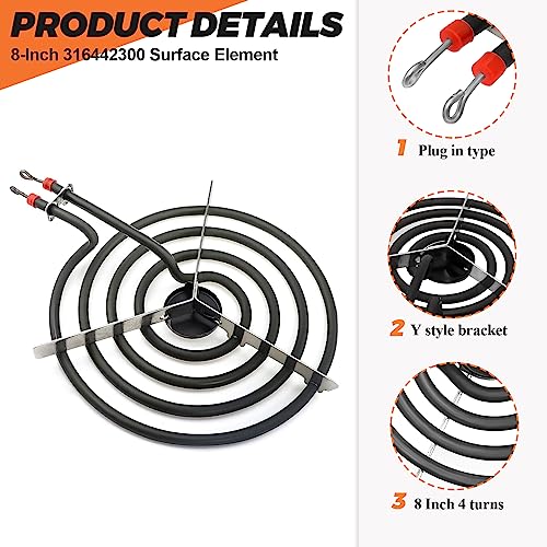 Elemento Superficie Cocina Eléctrica 316224200 Frigidaire - Foto 12