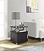 Ameriwood Home Carson End Table with Storage, Espresso