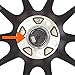 Circuit Performance 72.56mm OD to 65.1mm ID Silver Aluminum Hub Centric Rings