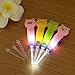 4 Pcs Safe LED Lighting Ear Pick Spoon Earwax Curette Tweezer Ear Spoon Remover Cleaning Tool