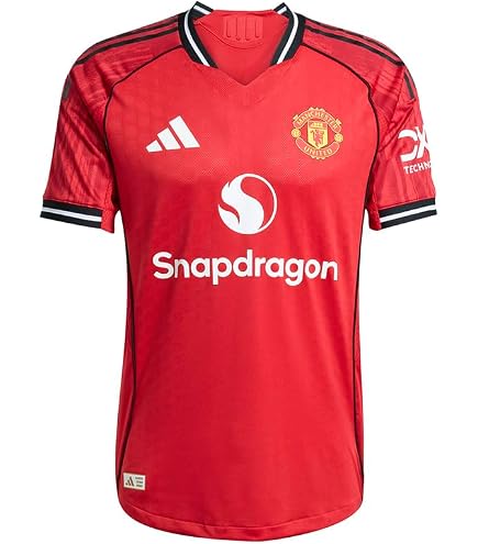ウェア Manchester United 17/18 Signed Jersey Amazon.com: adidas Manchester United Men's Authentic Home Jersey