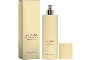 Vanilla Beach Perfume: Refreshing Fragrance Mist with Long-Lasting Scent