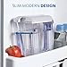 Aquasana Clean Water Machine, Powered Water Filter Pitcher, Filters 320 gallons, White