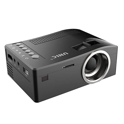 Housesczar UC18 LCD LED Projector Mini Portable Support 1080P HD Home Theater Cinema