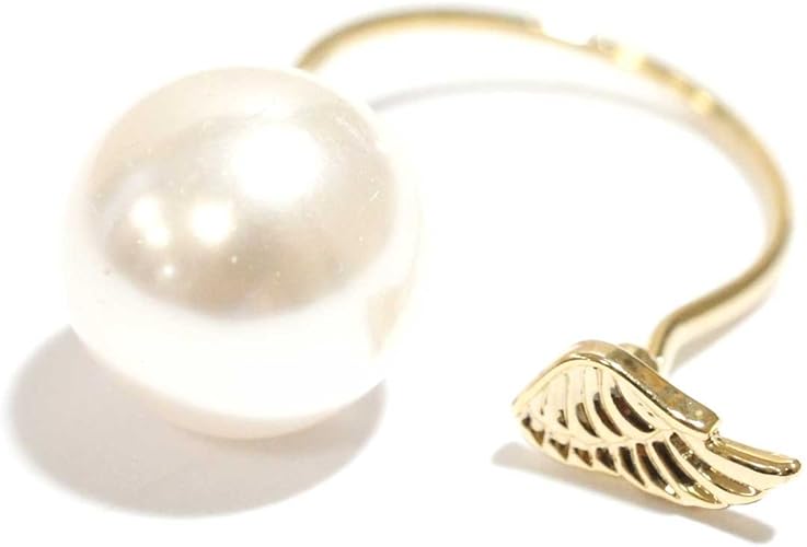 Amazon Over Rag フェイクパールフェザーリング レディースリング リング 可愛い プチプラ 10号サイズ 指輪 ゴールド レディース リング 大人可愛い 女子会 大人可愛い ブロガー 17 ゴールド リング 通販