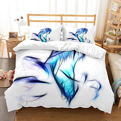 Apjjq 3d Digital Printed Illusion Tanystropheus Dinosaur Bedding