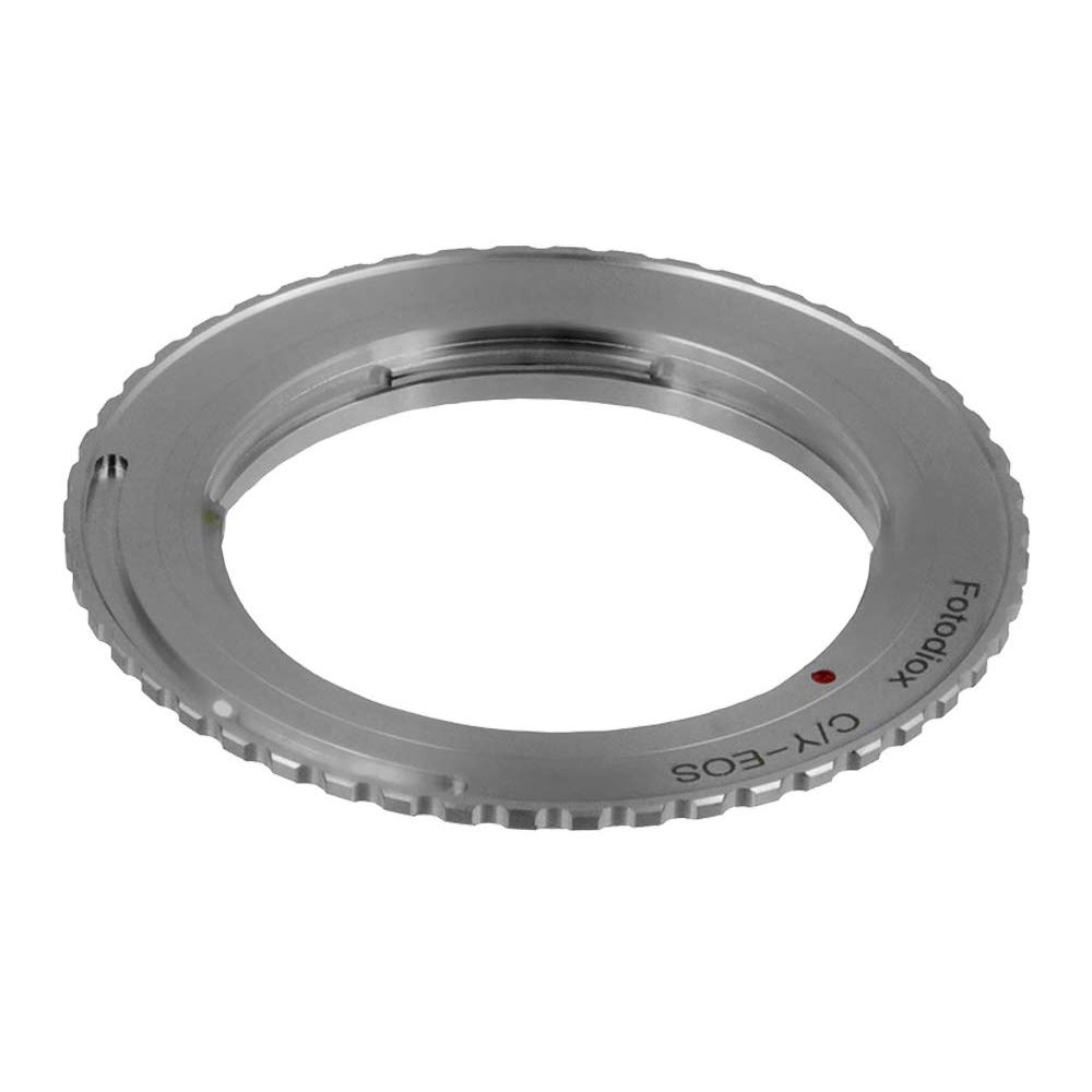 Fotodiox FC10 Lens Adapter Compatible with Contax/Yashica (CY) Lenses to EOS EF and EFS Mount Cameras - Includes Gen10 Focus Confirmation Chip