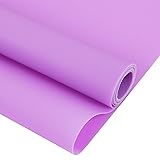 Ramya Solid Color Smooth PVC Faux Leather Sheets