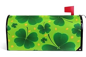 SUABO St Patricks Day Magnetic Mailbox Cover for Standard Mailboxes