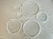 Silicone Stretch Lids 6 Pack Different Size FDA Approved Stretchable Food Covers for Cups, Pots, Can,bowls,Dishes,Mugs,Jars (Clear)